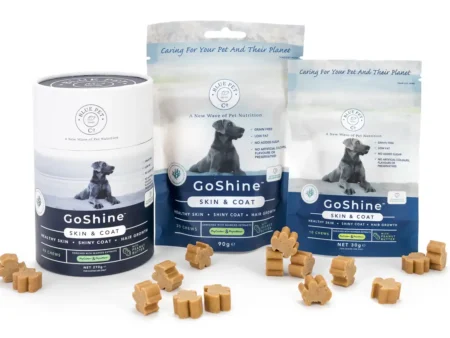 Dog supplement for shiny coats